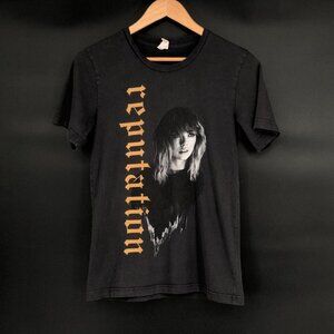 Taylor Swift Reputation Tour T-Shirt S Gray Bella+Canvas 100% Cotton Swiftie
